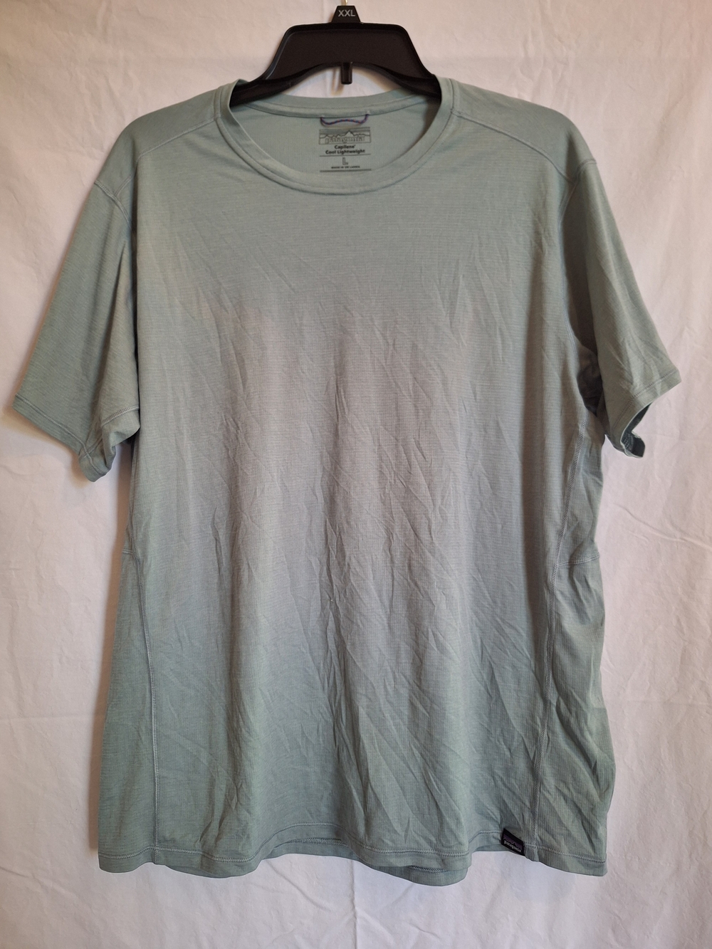 Patagonia Men's Capilene Cool Lightweight Shirt Large Light Green
